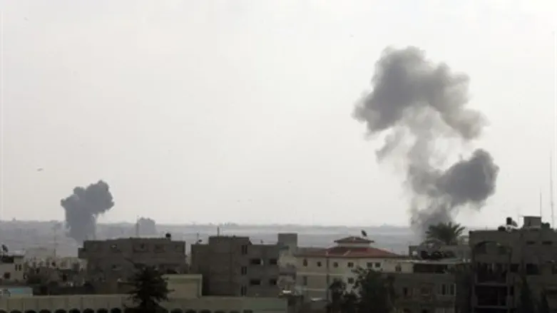 Strikes on Gaza terrorists