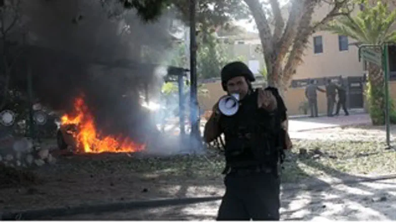 רקטה באשקלון (ארכיון)