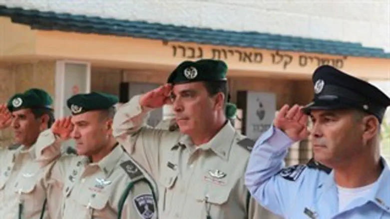 טקס החלפת המפקדים היום במג"ב
