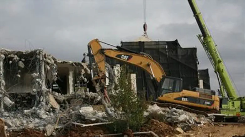 Demolition in Ulpana neighborhood
