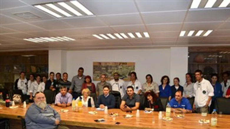 אירוע ההוקרה בלשכת ראש העירייה