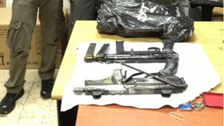 כלי הנשק שנתפסו