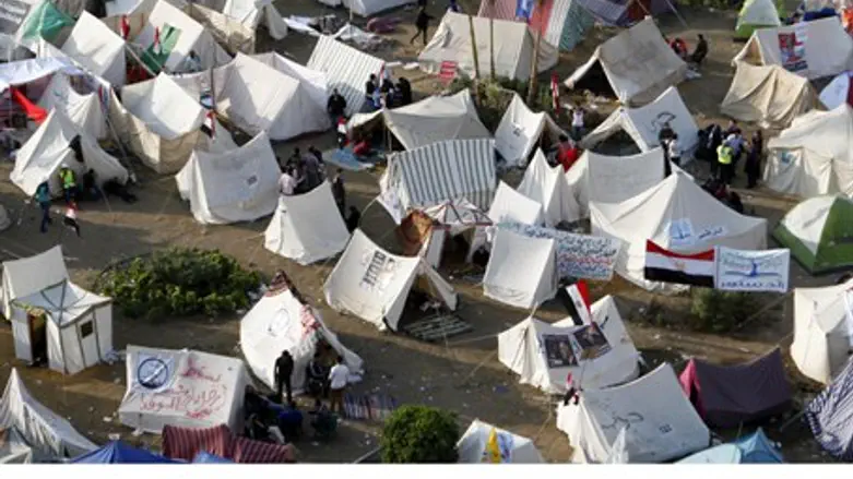 Last week's protests in Tahrir Square
