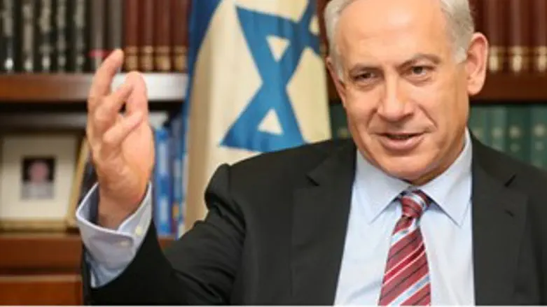 מתחזק. נתניהו.