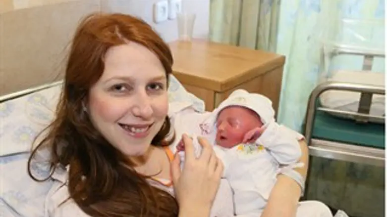 יוליה בירגר, ובנה הבכור