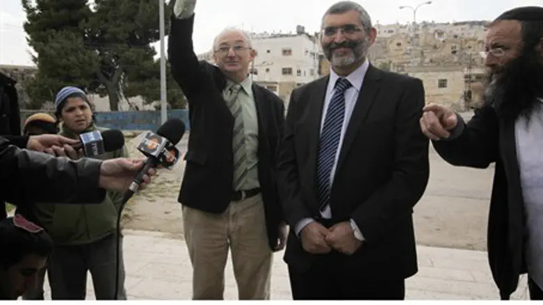 MKs Aryeh Eldad and Michael Ben-Ari