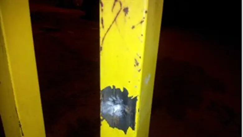 פגיעה בשער הישוב