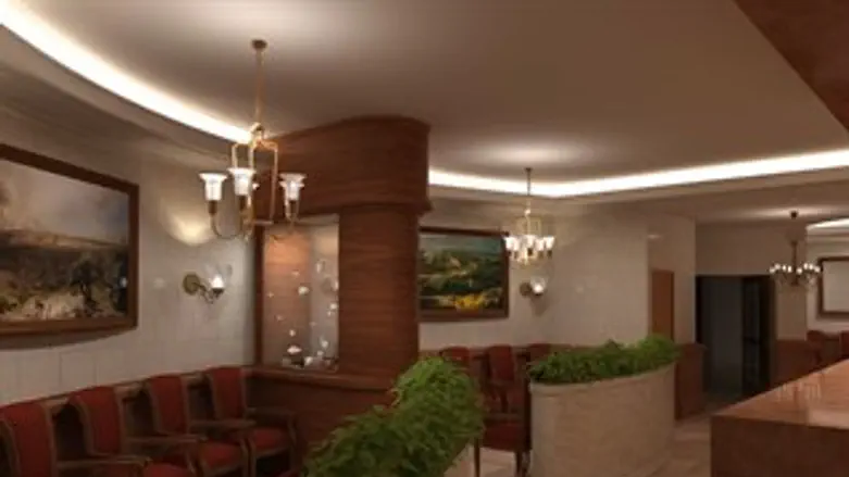 הלובי במתחם החדש