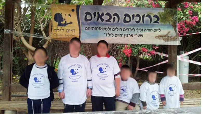 Children with CF enjoying Hanukkah in Israel