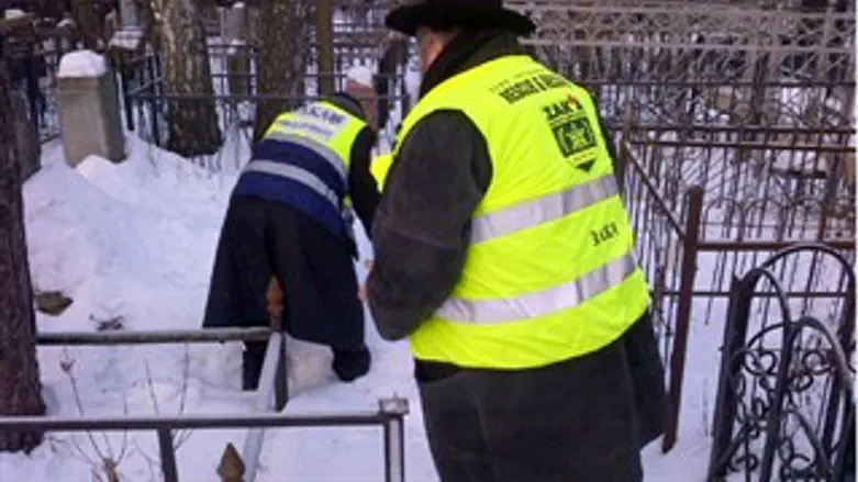 קבורה בקור הרוסי