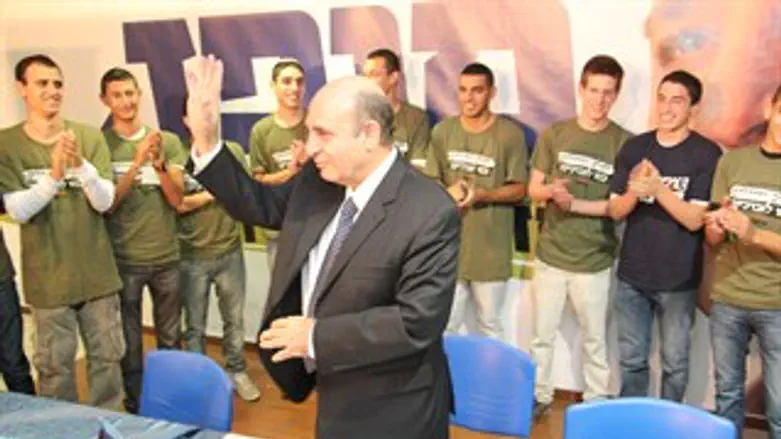 שאול מופז בכנס הפעילים של קדימה