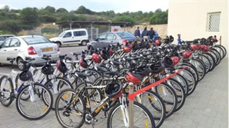 האופניים שנרכשו