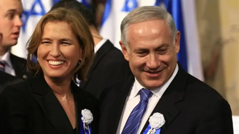 Netanyahu and Livni