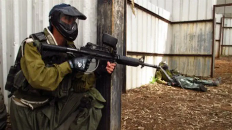 Paintball drill