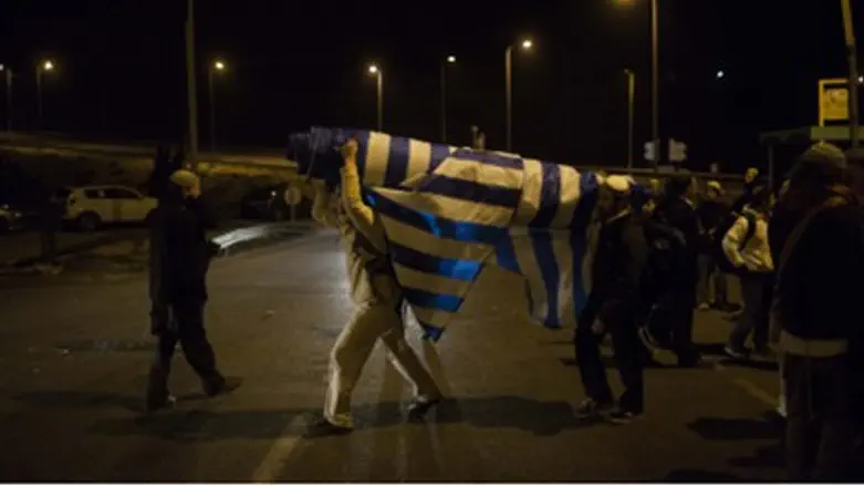 Youths leave outpost