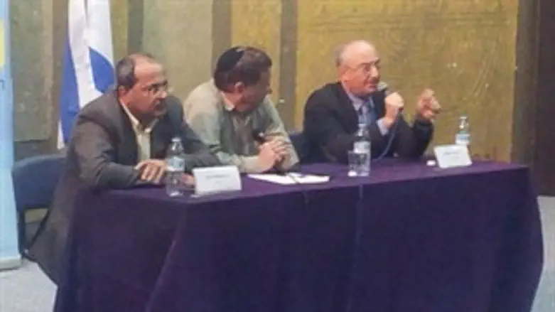 עימות בבר אילן - אלדד נגד טיבי