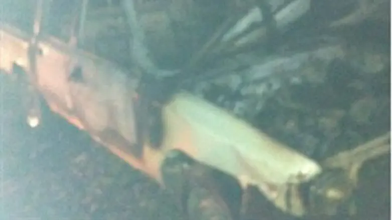 הרכב שנשרף בבית אומר.