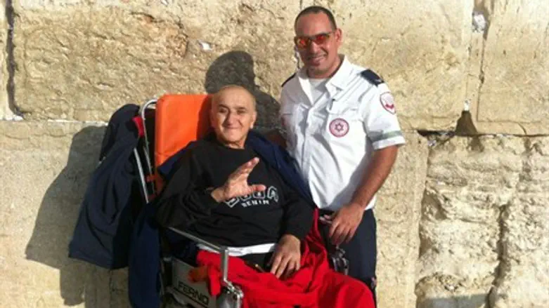 Prayer at the Western Wall for another chance