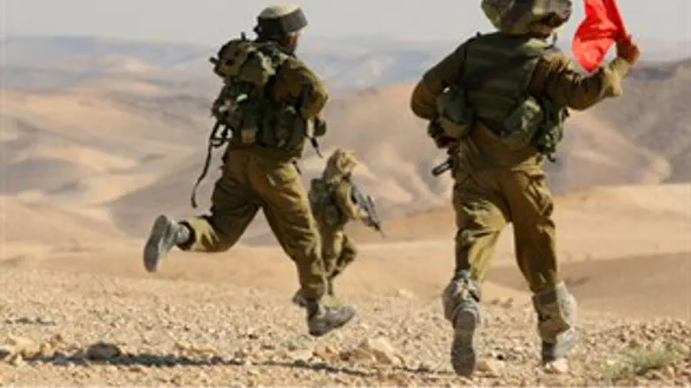 "דור המפקדים הבא". החיילים באימון