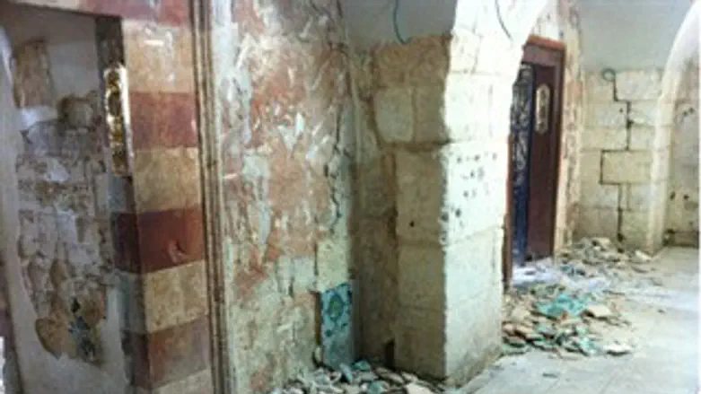 ונדליזם בקבר דוד המלך