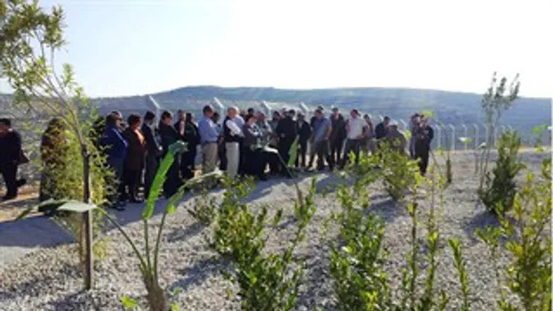 טקס חנוכת המט"ש במעלה לבונה