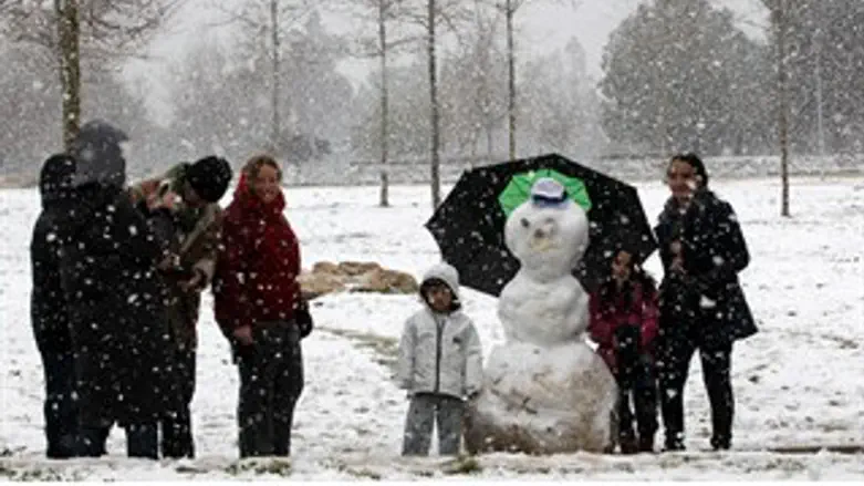 שלג בירושלים