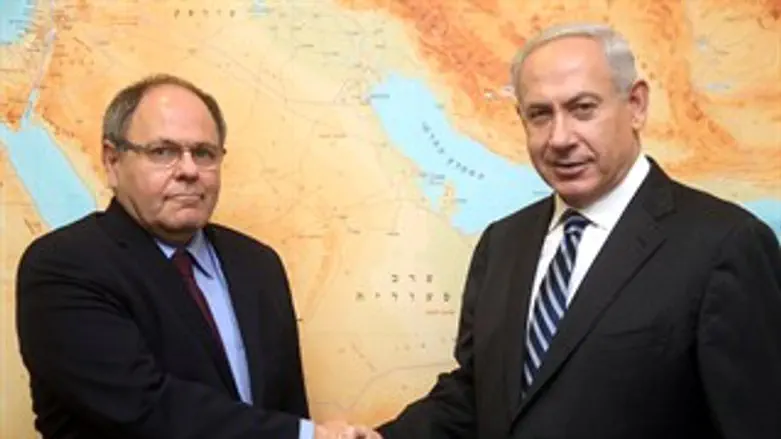 דני דיין בפגישה עם בנימין נתניהו