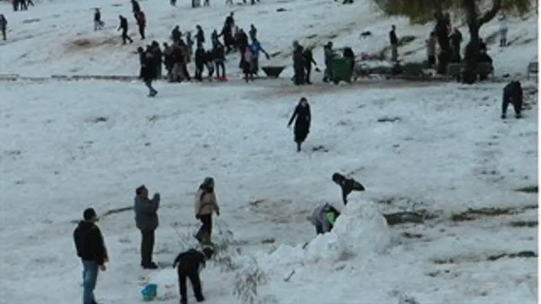 שלג בירושלים