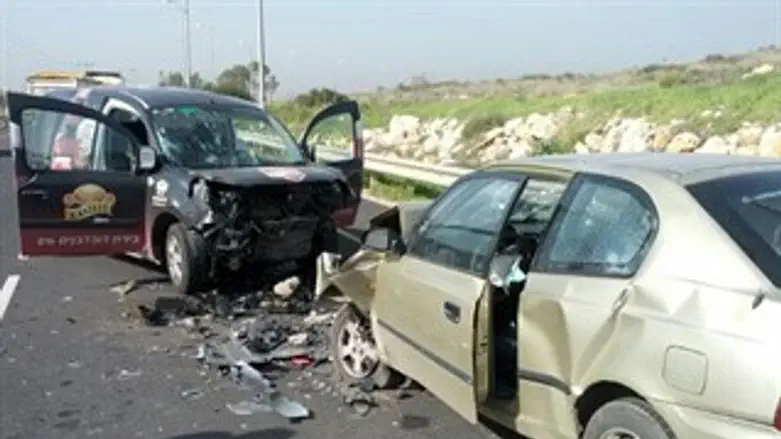 התאונה הבוקר