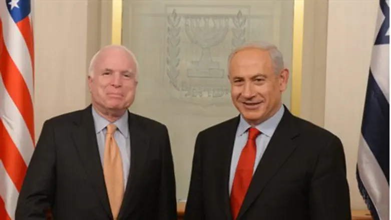 Netanyahu and McCain