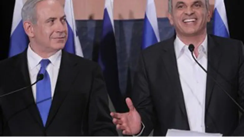 משה כחלון ובנימין נתניהו