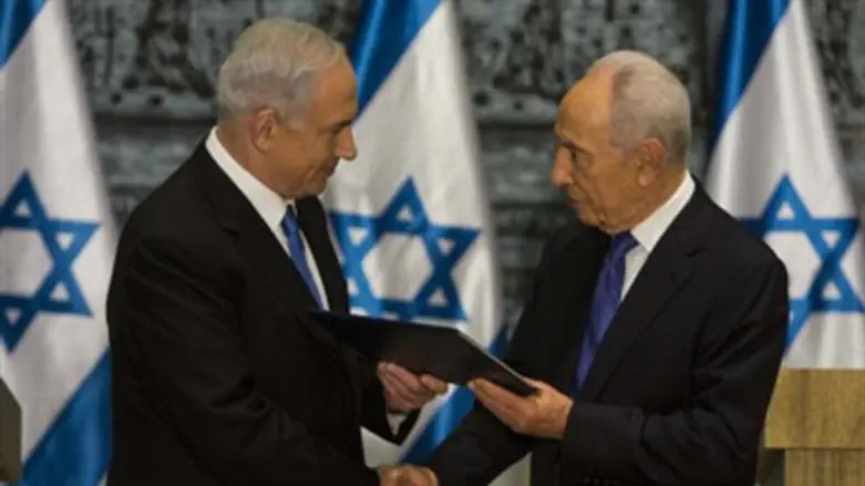 Pres. Peres and PM Netanyahu