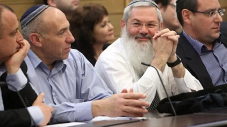 Bayit Yehudi's Moti Yogev, R. Ben Dahan