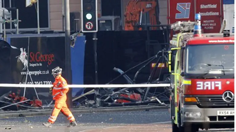 accident site (illustrative)