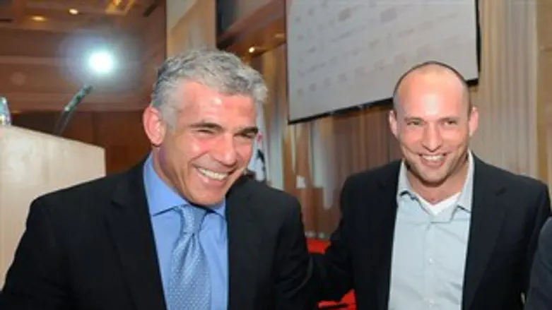 כמעט בממשלה. נפתלי בנט ויאיר לפיד