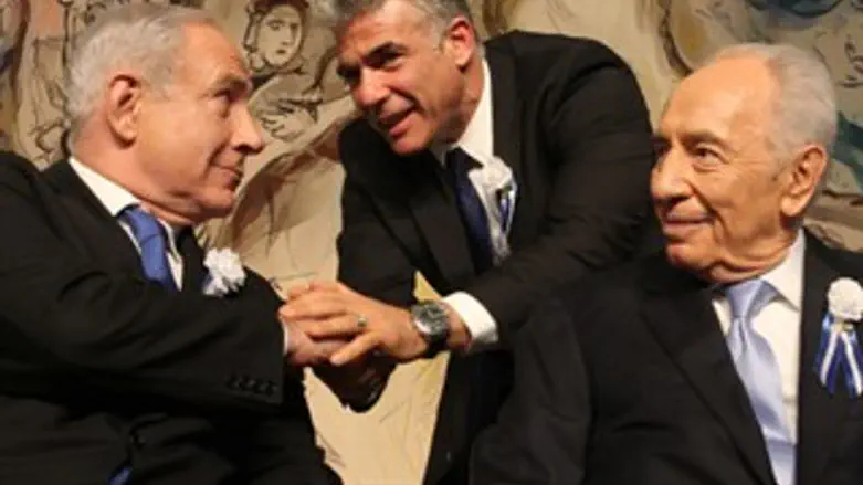 19 מנדטים בלי התואר. לפיד