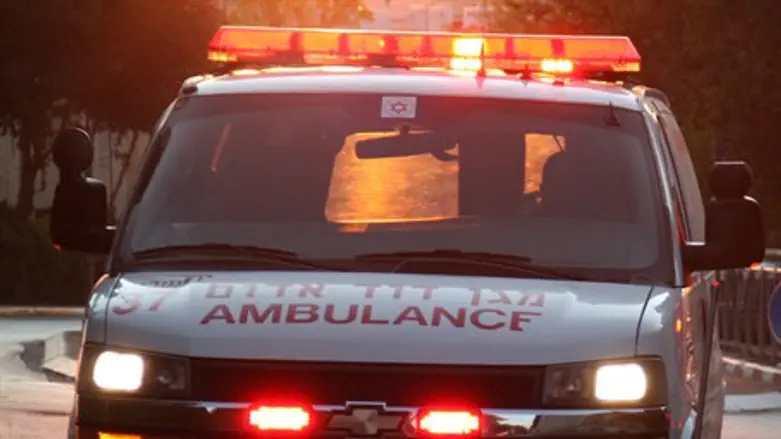 Ambulance in Jerusalem (file)