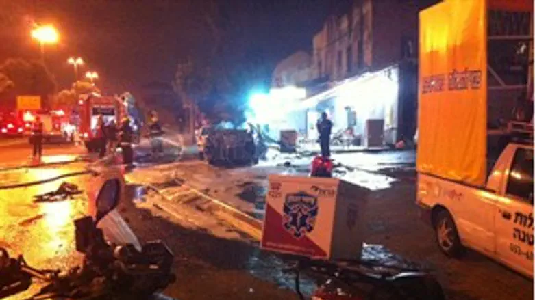 זירת הפיצוץ