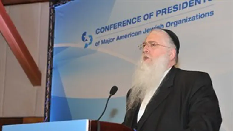 הרב פורוש בנאומו