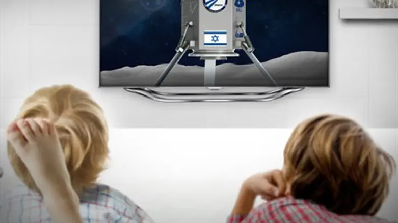 SpaceIL spacecraft model