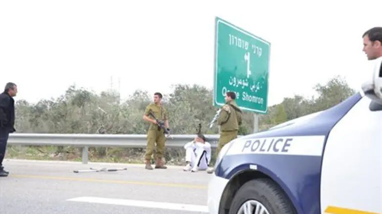 At the scene of Thursday's incident