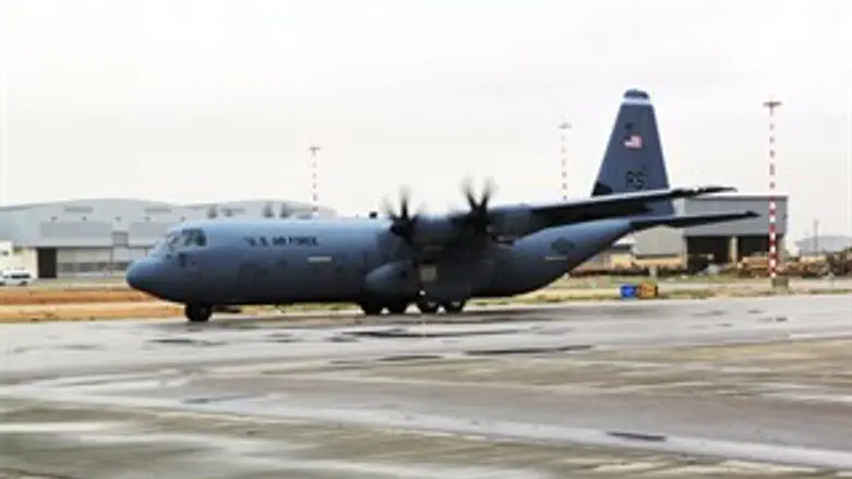 מטוס ההרקולס אמריקני  בנבטים