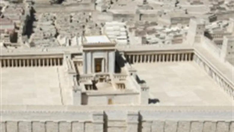 דגם בית המקדש במוזיאון ישראל