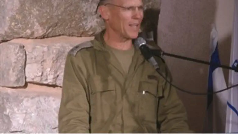 האלוף ניצן אלון באיתמר