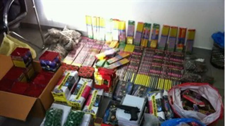 הנפצים שנתפסו