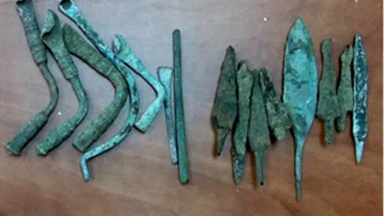 העתיקות שנמצאו