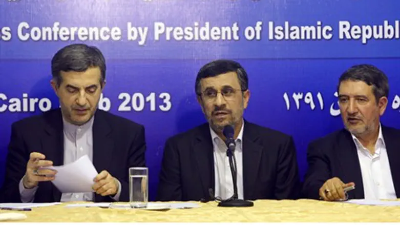Iran's President Mahmoud Ahmadinejad