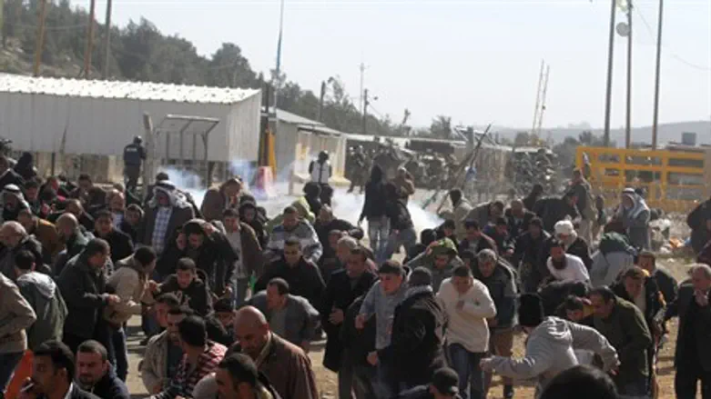 Arab riot
