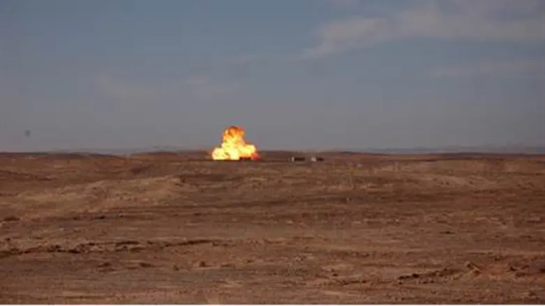 IDF blasts windows
