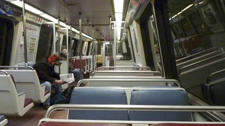 Washington Metro nearly deserted following st
